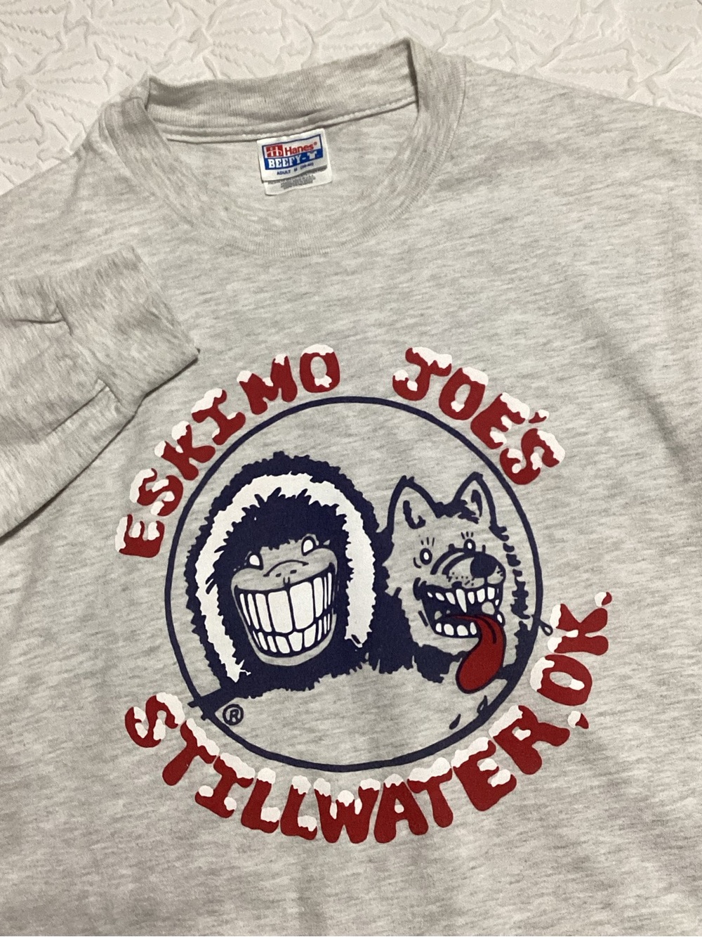 VTG Eskimo Joes Stillwater Ok Hanes T-Shirt